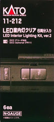 [MRR] Kato 11-212 - Interior Lighting Kit /w LED Version 2 (White, 6 pieces)